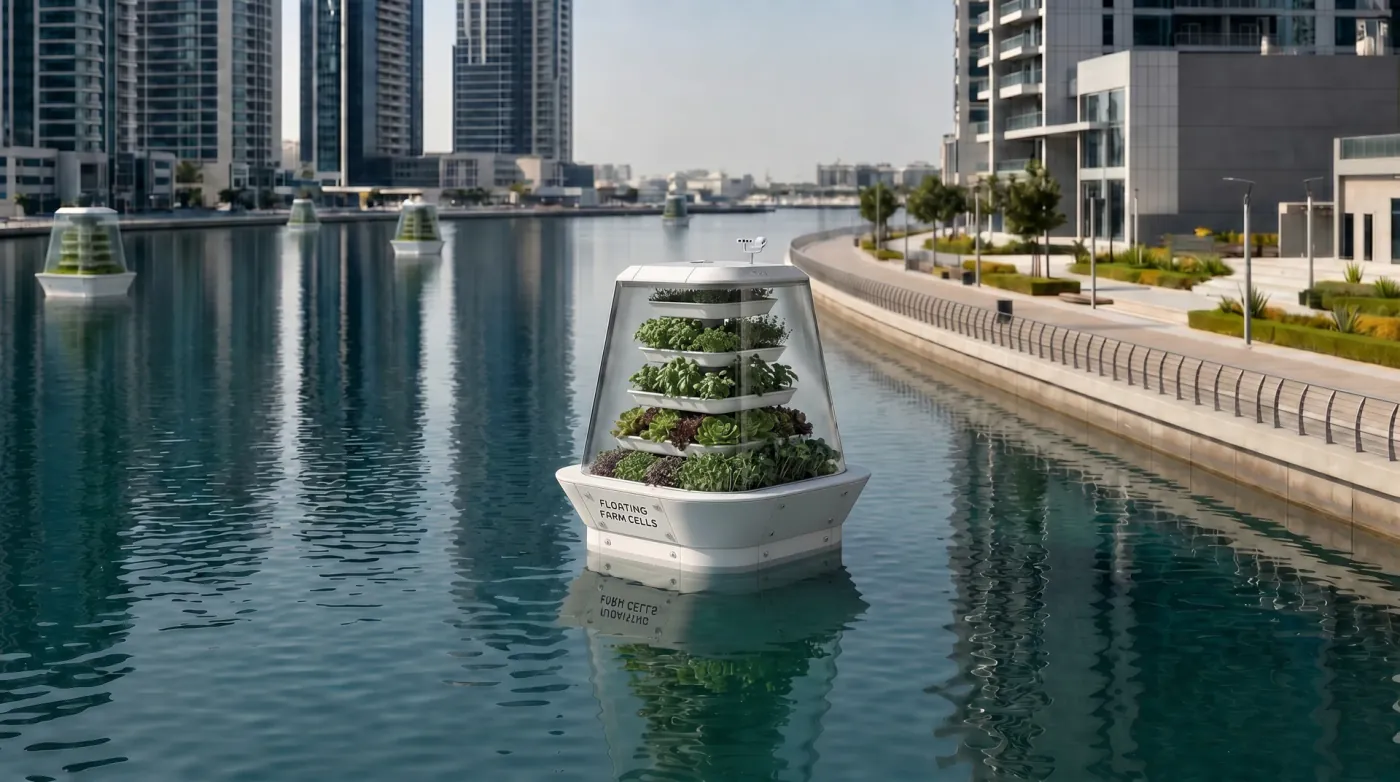 Floating Farm Cells